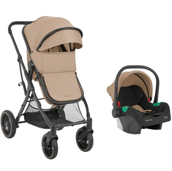 Carucior 3 in 1 Kikkaboo One Beige Carucior 3 in 1 Kikkaboo One Beige