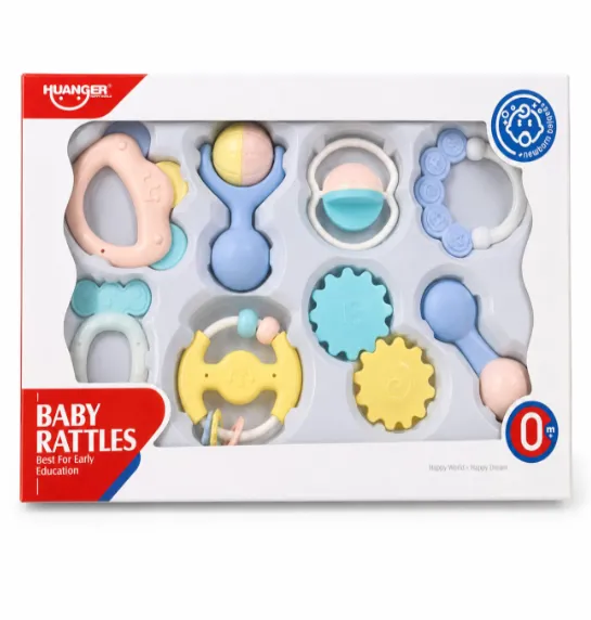 Set zornaitoare Baby Rattles 8buc., cod 21108