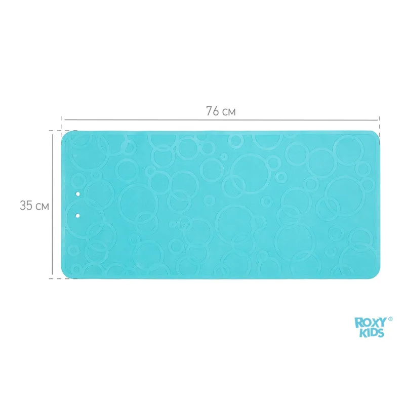 Covoras de baie din cauciuc anti-alunecare Roxy Kids 35x76cm, Acvamarin (BM-M188-1AQ) Covoras de baie din cauciuc anti-alunecare Roxy Kids 35x76cm, Acvamarin (BM-M188-1AQ)