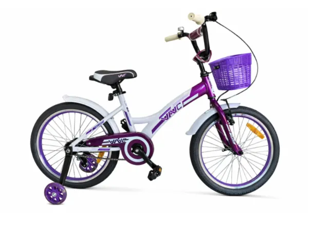 Bicicleta Epid Wave White & Violet, roți 20