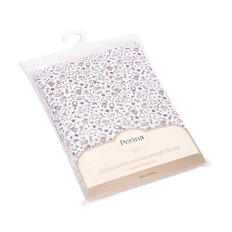 Lenjerie de pat pentru copii Perina Lovely Dream (LD3-03.3) Princess Lenjerie de pat pentru copii Perina Lovely Dream (LD3-03.3) Princess